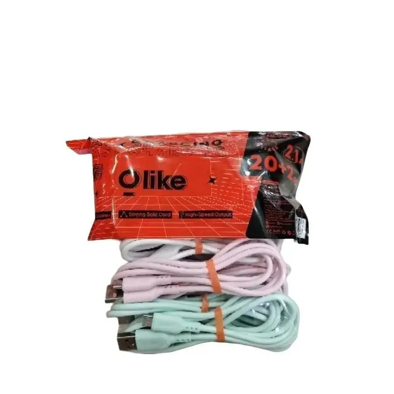 ( REFIL D306 1 Pack 22pcs ) Olike D306M REFILL Kabel Data Micro USB D306C Type C Fast Charging lebih murah isi lebih banyak