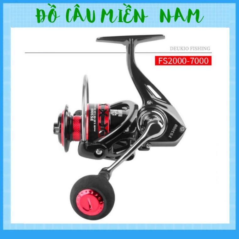 Máy Câu Cá Kim Loại Deukio FS Máy Câu Lure Đứng 2000 - 7000