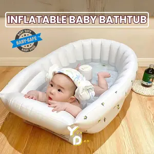 Bak Mandi Bayi Inflatable Baby Bath tub Bak Mandi Anak Bayi Pompa Kolam Anak