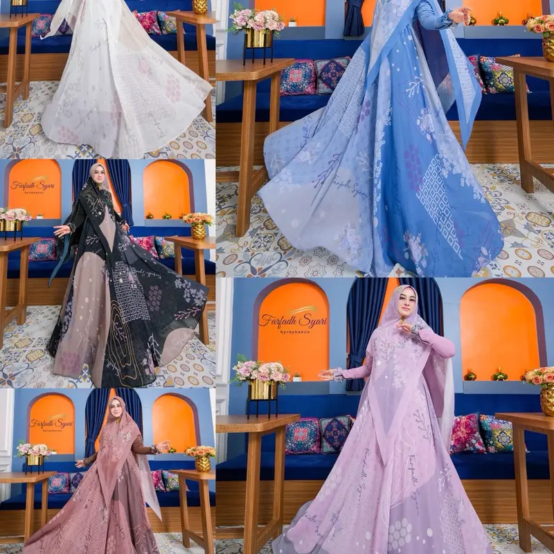 Mozza Syari Farfadh Syari Chayra Aqila Series  Muslim Fashion Terbaru 4