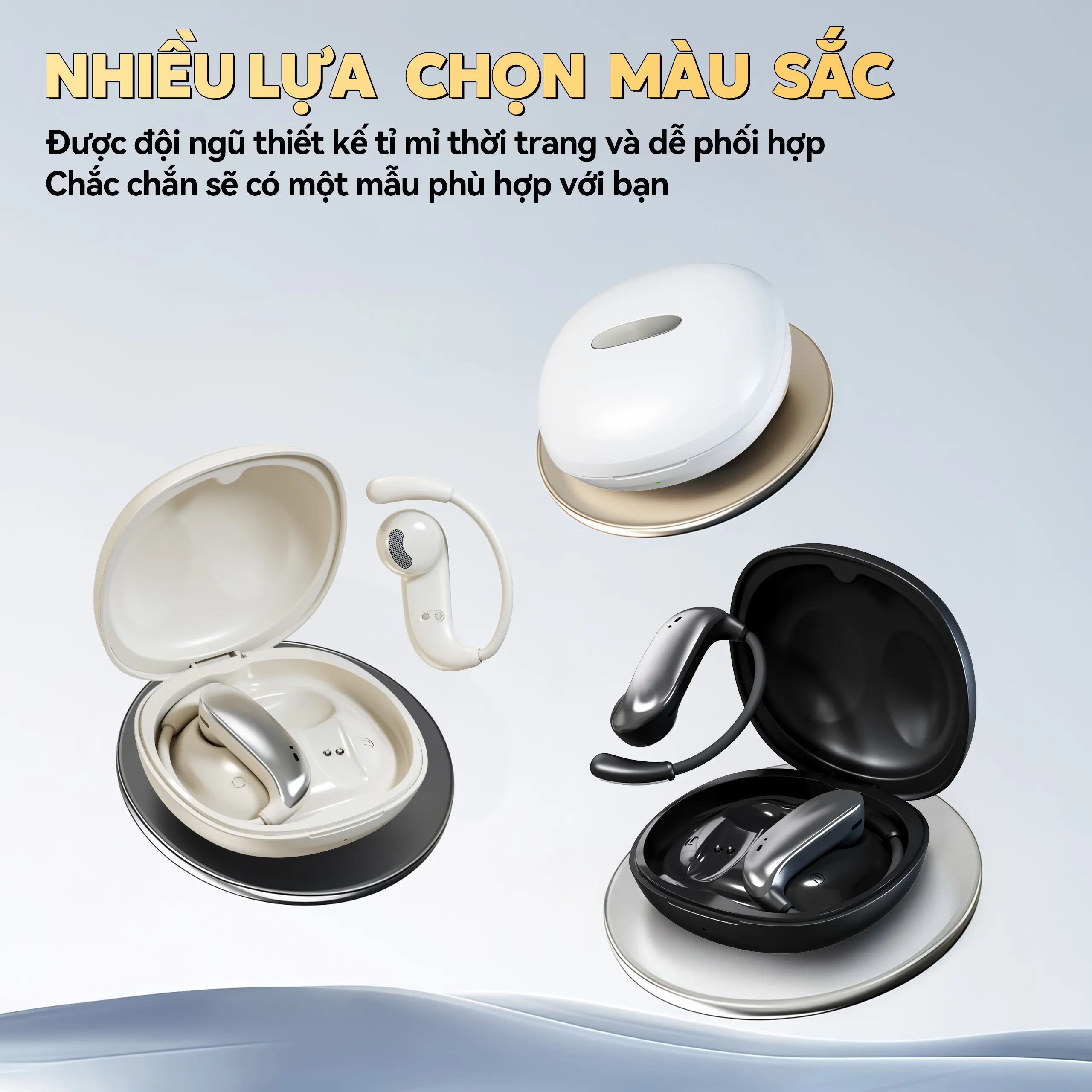 N73 Tai Nghe Dạng Mở, Âm thanh HiFi, Chế tác Titanium, Chất liệu mảnh dẻ linh hoạt, Khử ồn thể thao, Cảm ứng chạm, IPX5 chống nước chống bụi, Bluetooth 6.0, Đeo nhẹ không cảm giác | BigBuy360 - bigbuy360.vn N73 Tai Nghe Dạng Mở, Âm thanh HiFi, Chế tác Titanium, Chất liệu mảnh dẻ linh hoạt, Khử ồn thể thao, Cảm ứng chạm, IPX5 chống nước chống bụi, Bluetooth 6.0, Đeo nhẹ không cảm giác | BigBuy360 - bigbuy360.vn