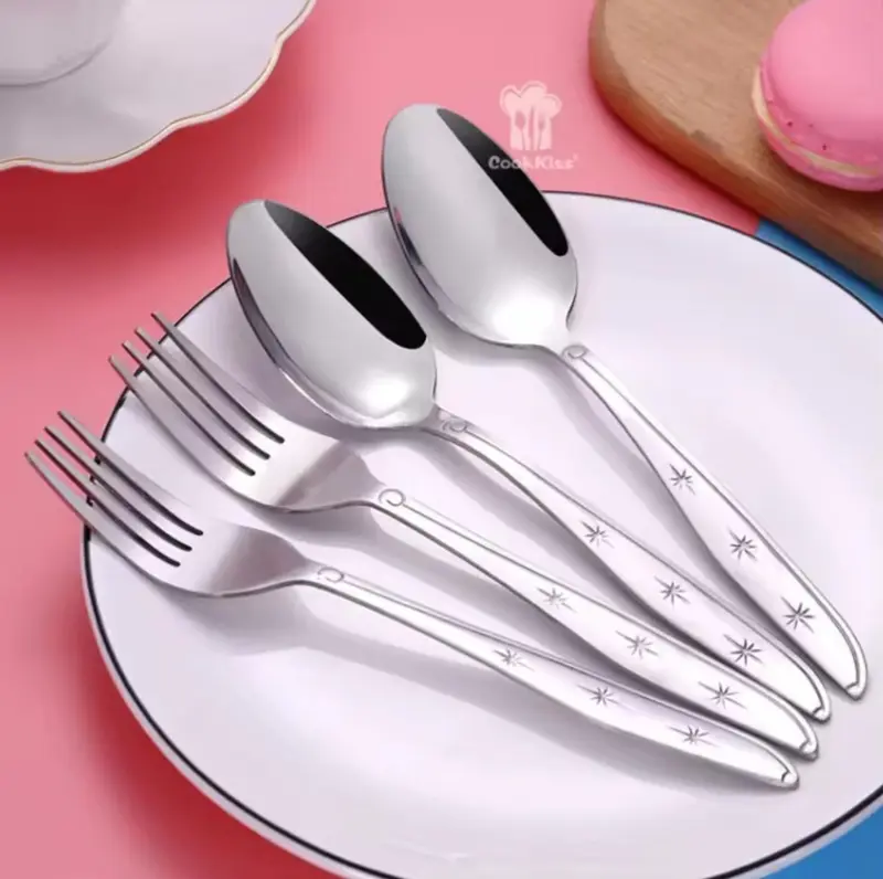 Sendok Stainless / Sendok Cantik Murah 1 Lusin Isi 12 PCS 0
