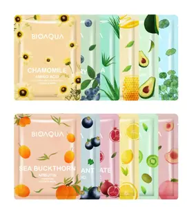 MASKER BIOAQUA Bioaqua Sheet Mask Essence BPOM Masker BIOAQUA