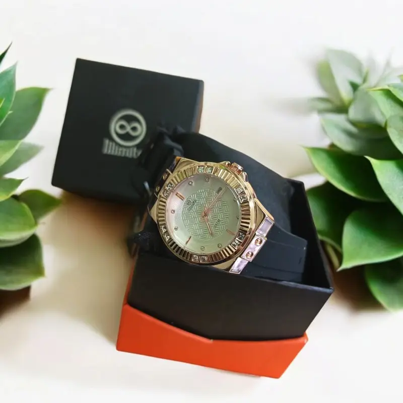 [LENGKAP BOX] Jam Tangan ILLIMITE 8667 Strap Rubber Silikon Analog Tanggal Aktif Watches 5