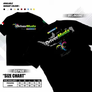 Baju kaos Driver muda wonderfull - Kaos Pesona driver muda - Atasan pria wanita - kaos lengan pendek - sablon dtf - bahan adem - murah - cod