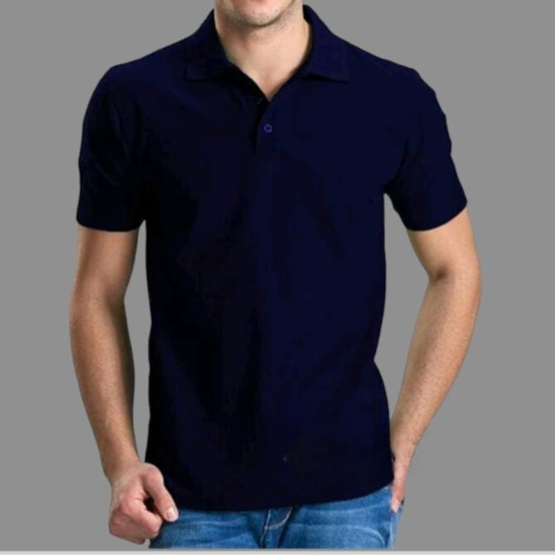 Product Introduction of Kaos Kerah Polos / Kaos Kerah Polos Seragam / Kaos Kerah Polo Shirt Unisex Formal / Kaos Kerah Lengan Pendek Abu Abu Casual 18