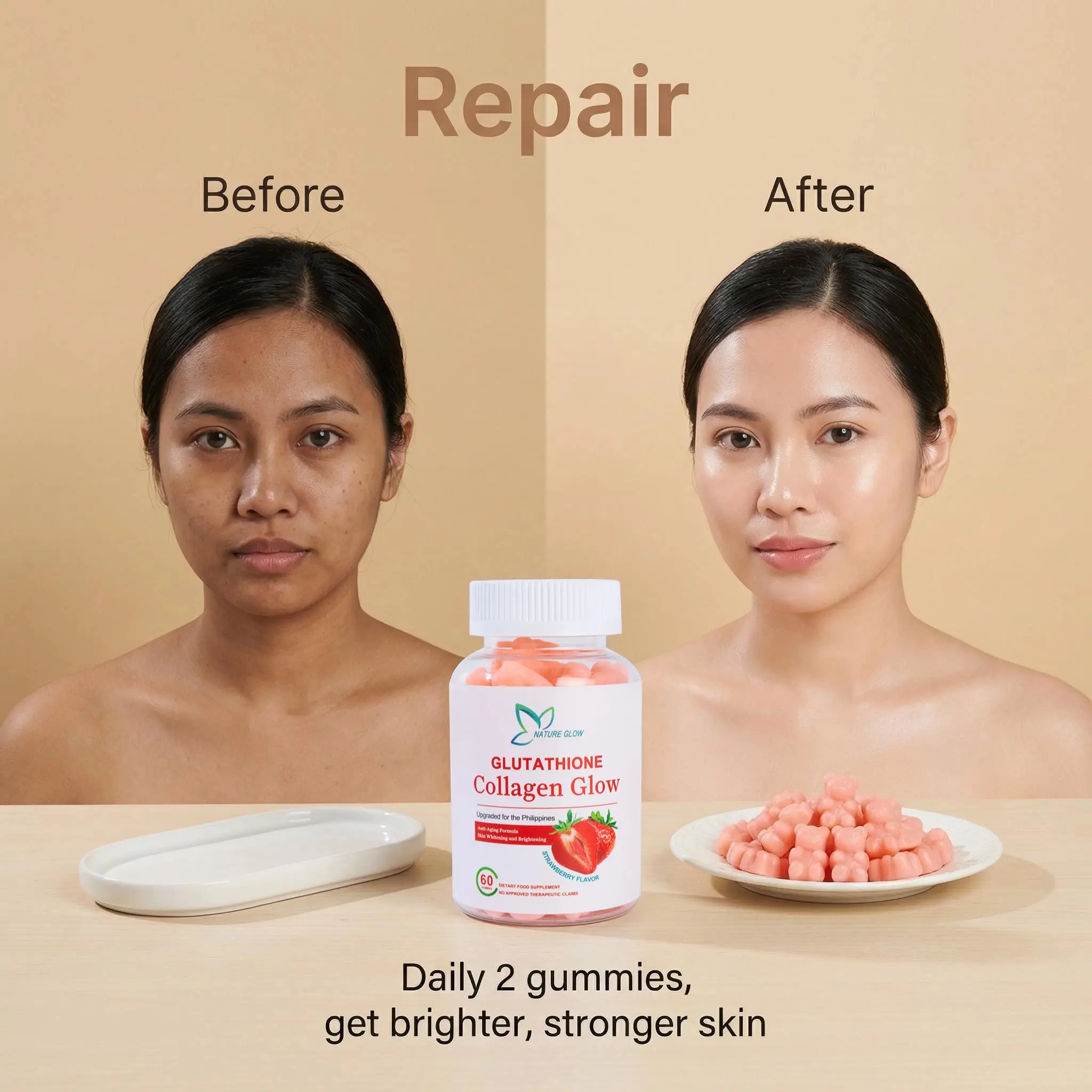 nano liposomal glutathione Amazon.com: Growtin Glutathione Collagen Glow Gummies - Fuel Your Beauty  with Nature's Glow | Collagen Supplement for Radiant Skin main image 1