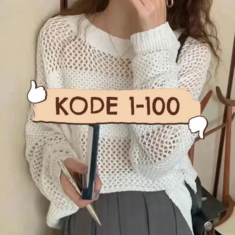 CO KODE 1-100 RAJUT NATTAYA