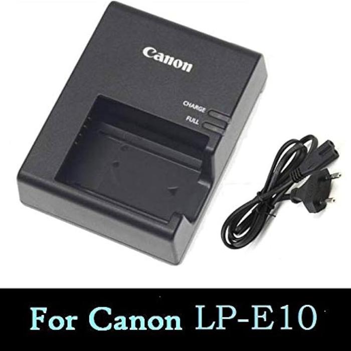 Gambar Baterai LP-E10 + Charger LC-E10 for Canon 1100D 1200D 1300D 2000d 3000d 4000d dari lapaKamera Kota Administrasi Jakarta Selatan 3 Tokopedia