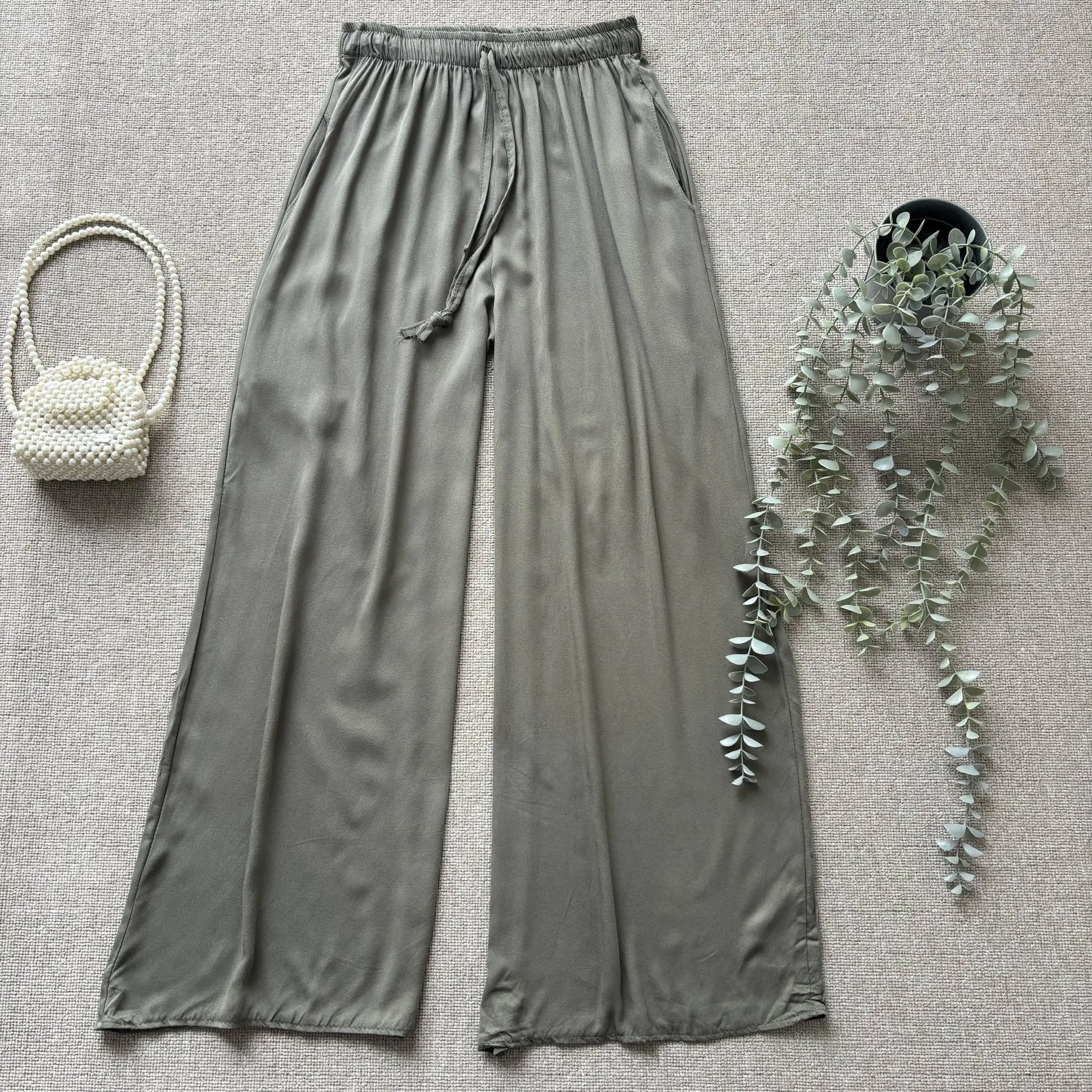 PO RAYON TWILL Pastel Green