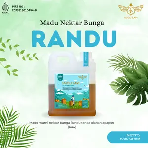Madu Hutan Nektar Randu 1Kg Honey Bee Madu Murni Tanpa Campuran Bahan Lain Kualitas Terbaik dari Lebah Melifera Indonesia