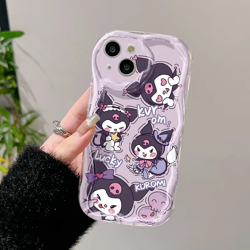 Casing Hp Samsung Galaxy A04 A04E M04 F04 Case Kuromi dan Melody bermotif Casing HP Kembar indah Kesing pelindung Silikon Softcase Netflix Baru Cases 3