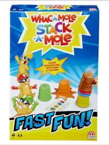 Stack-a-Mole - Educational Game to Boost Kids’ Logic, Color Recognition, and Motor Skills!