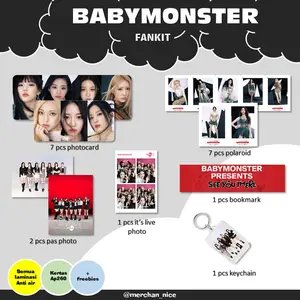 [ ISI 20 PCS ++ ] PAKET HEMAT PREMIUM FANKIT BABYMONSTER SHESSH