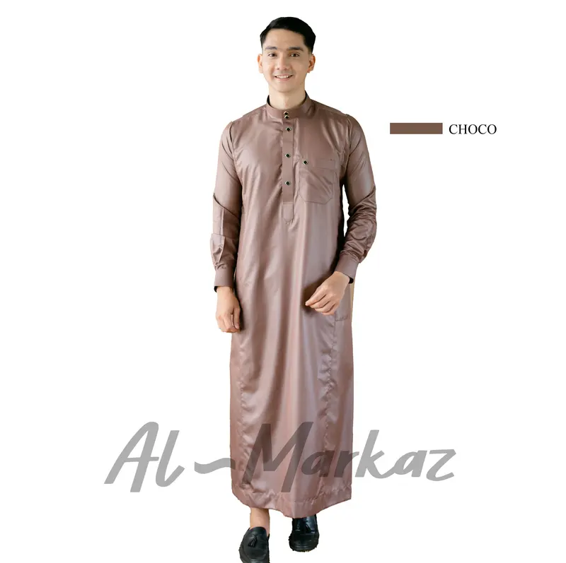 Jubah Pria Muslim Gamis Slimfit "GULAM" Panjang Dewasa 1