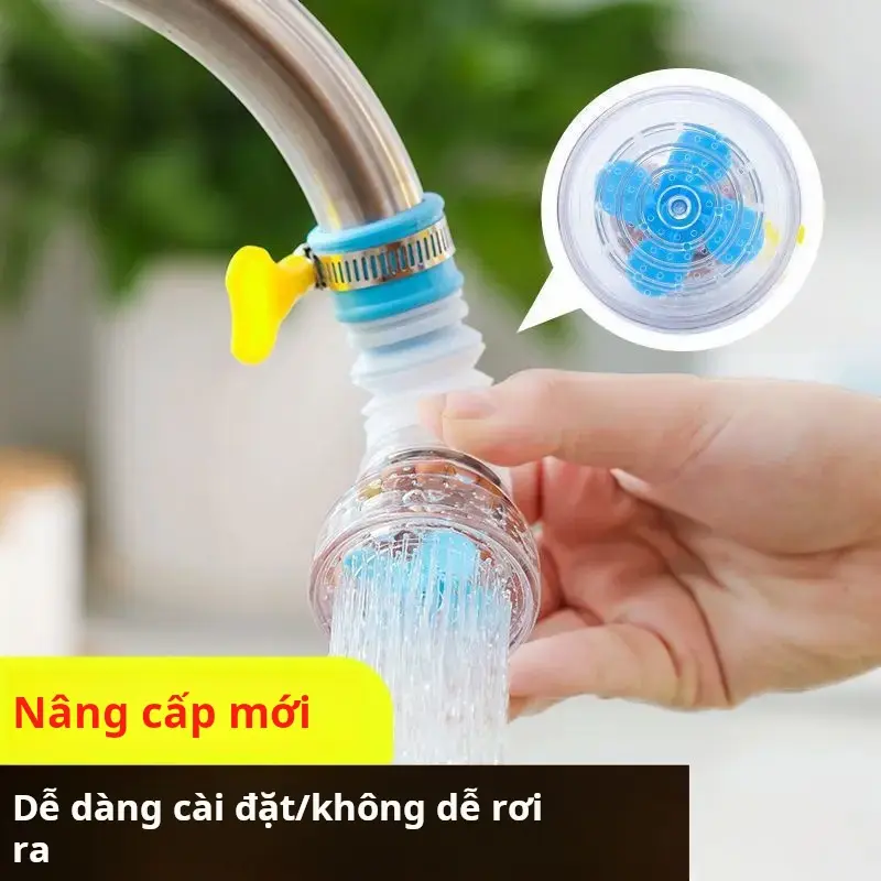 Bộ Lọc Phun Vòi Tắm Vòi Chống Bắn Nước, Bộ Chuyển Đổi Đa Năng Để Sử Dụng Trong Gia Đình, Đầu Phun Xoay Và Có Thể Mở Rộng Thông Dụng Thích Hợp Cho Nước Máy