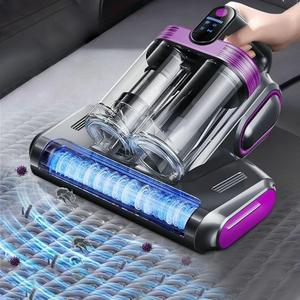 充電式ダストマイトキラー掃除機、ワイヤレスデザイン、デュアル大容量カップ、ベッド・ソファ・ベビーベッド清掃に最適
