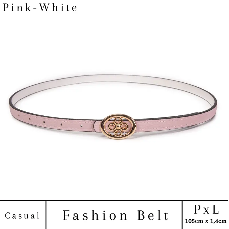 SMARTGIRL TALI PINGGANG WANITA CASUAL 2 WARNA BISA BOLAK BALIK BELT130 8