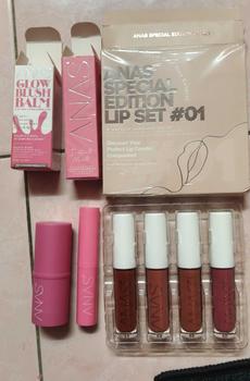 Product Review of ANAS GLOW BLUSHER STICK With Vitamin E + Vitamin C + Cocoa Butter + Aloe Vera and Avocado Oil from ن**١ 2