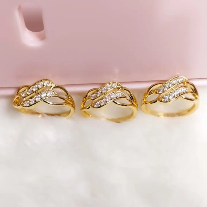 Cincin Dewasa mata cantik gold