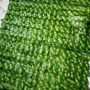 Dekorasi Rumah Rumput Dinding Sintetis 3x1 Meter Daun Sintetis Dinding Pagar