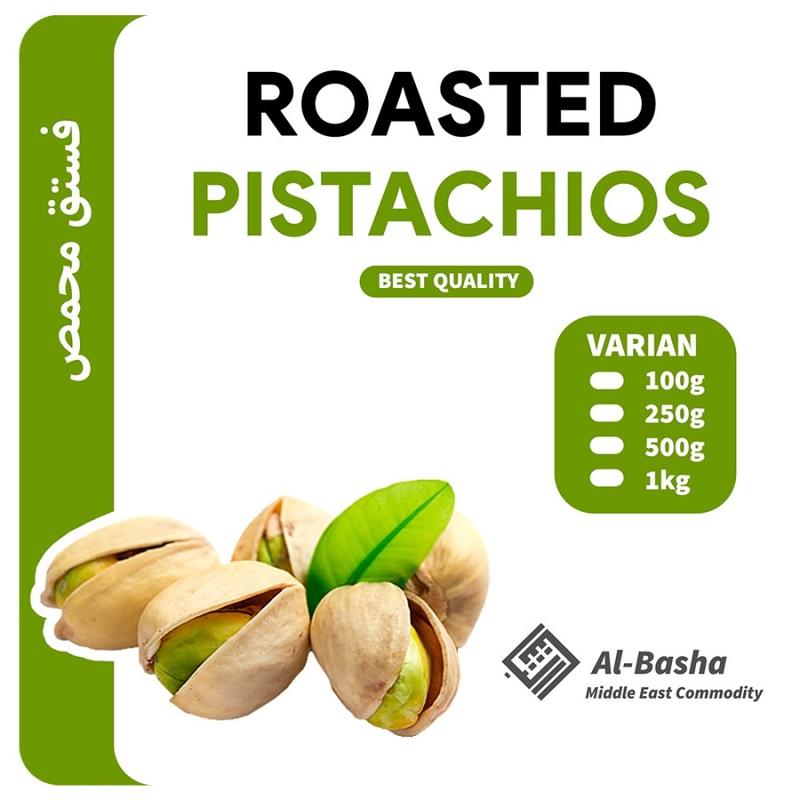 Kacang Pistachio Panggang 1 Kg Siap Makan | Original Roasted Almond | Fresh Dipanggang Dengan Cangkang Sesuai Foto 0