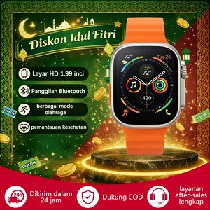 MARQ Smartwatch Pria Wanita Layar HD 1.99 Inci Panggilan Bluetooth Mode Olahraga Multi Pemantauan Kesehatan Full Fitur Diskon Idul Fitri Dikirim 24 Jam COD Cocok Android iOS