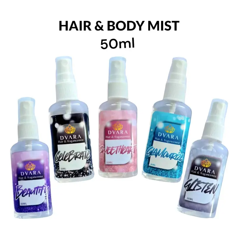 ECER PARFUM RAMBUT DAN BADAN DVARA PARFUM MIST 50ML