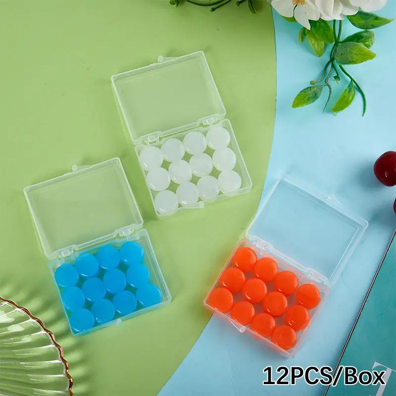 tai silicone 12pcs cắm silicone có thể sử dụng nhiều lần earplugs sáp bơi tiếng…
