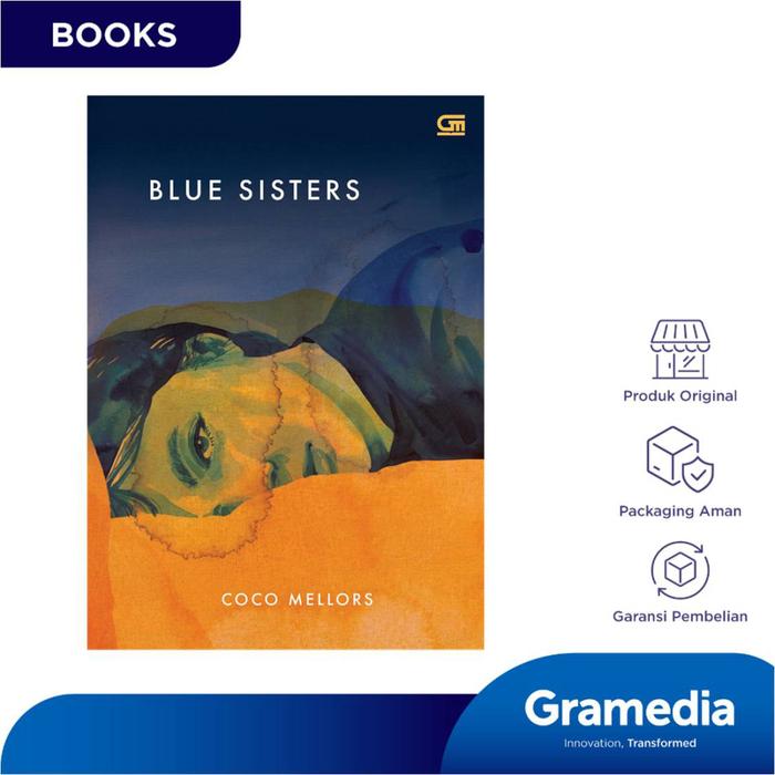 Gambar Gramedia Buku Novel Blue Sisters (Coco Mellors) dari Gramedia Kota Administrasi Jakarta Barat Tokopedia