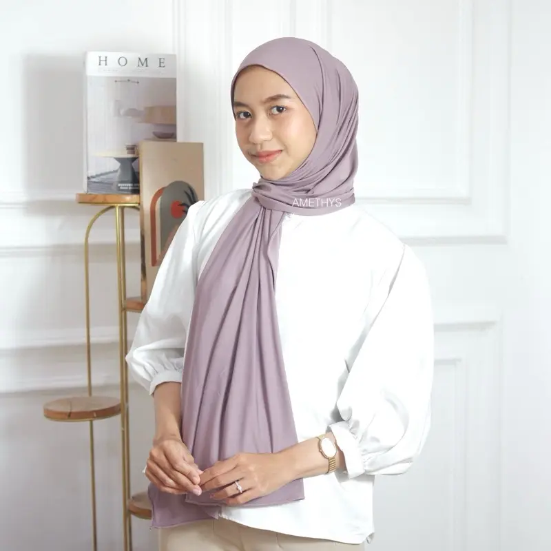 Pashmina Oval Jersey Amethys