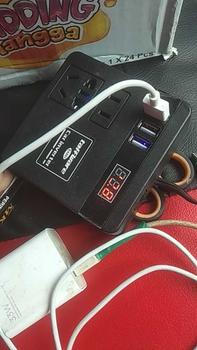 Product Review of Inverter Charger Mobil 100W Watt 12/24V Colokan Universal 3 USB Converter Konverter Fast Charging Adaptor Car Power Cigarette Plug from O** P**h 0