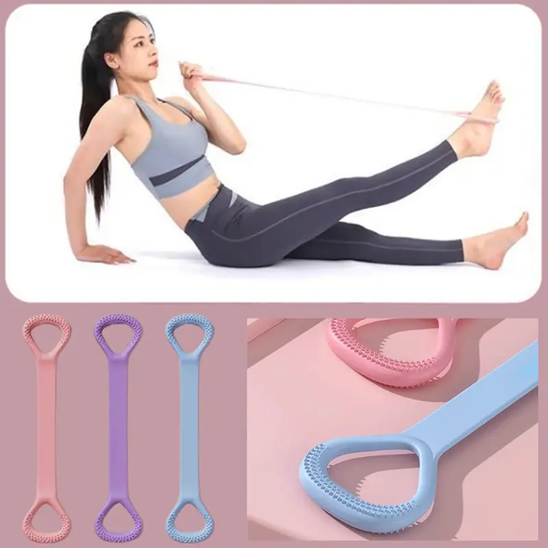 Dây Kháng Lực Thể Dục Hình Số 8, Để Tập Luyện Cánh Tay Và Lưng, Dây Đàn Hồi Cao Su Tập Cơ Tay 5