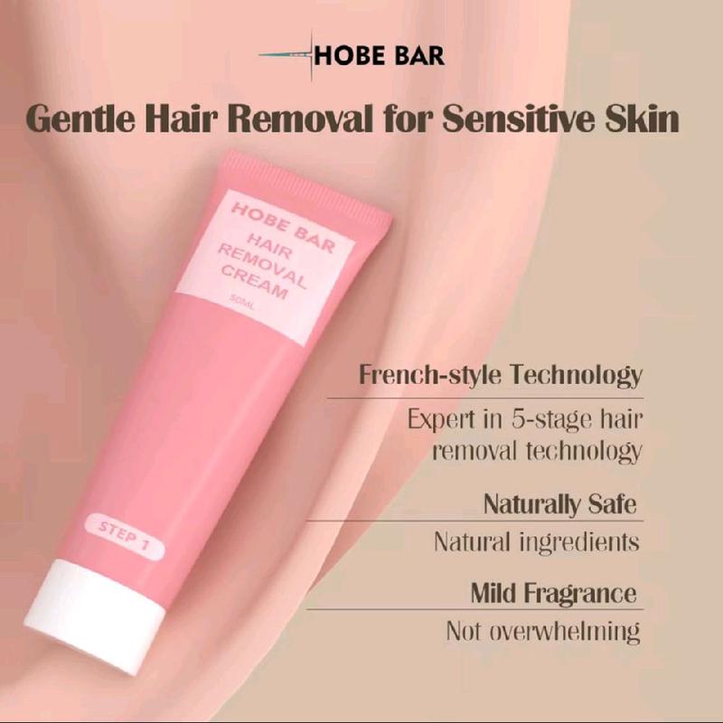 [PROMO] HOBE BAR HAIR REMOVAL CREAM PENGHILANG BULU GENTLE UNTUK KULIT SENSITIF 5