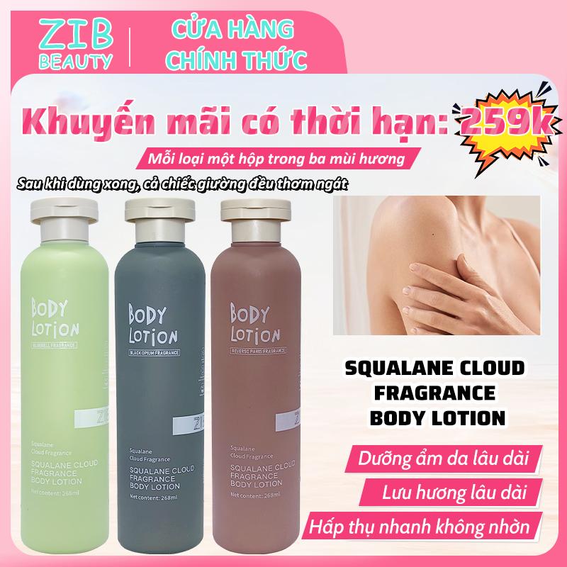 Combo giảm giá 3 gói Sữa dưỡng thể hương thơm ZIB 3 mùi hương độc quyền dưỡng ẩm lâu trôi hương thơm lưu lại lâu ngăn ngừa da khô thẩm thấu tức thì không nhờn phù hợp với mọi loại da unisex thay thế nước hoa cao cấp
