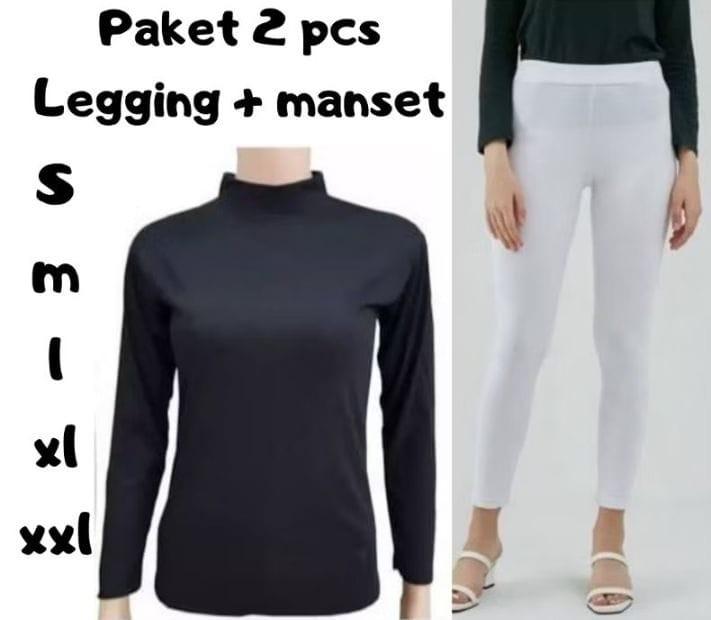 Product Introduction of PAKET 2 PCS STELAN MANSET LENGAN PANJANG KRAH TINGGI KAOS MANSET KT 9