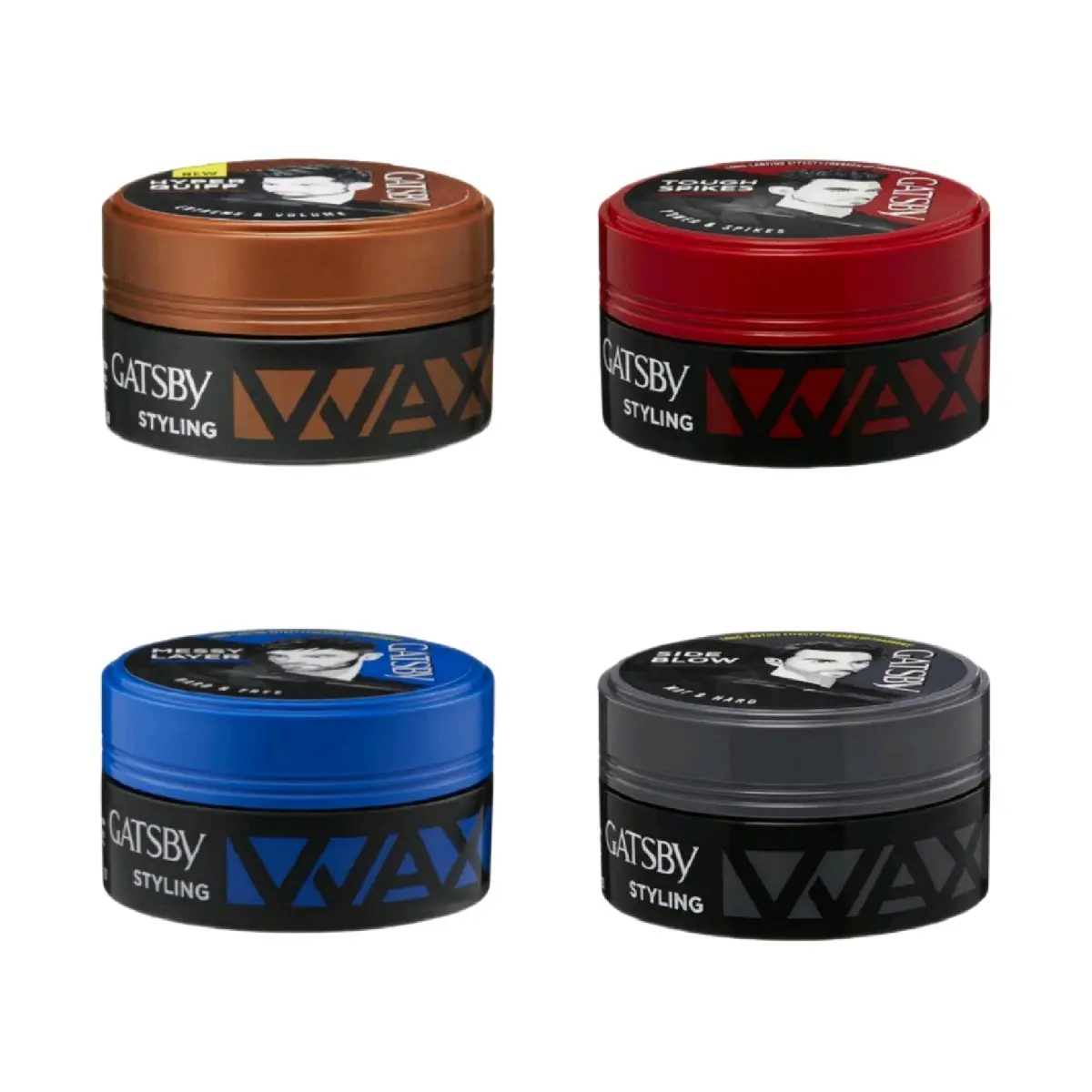 GATSBY Styling Wax 75gr | Gel Rambut Cowok | Pomade Cowok | Minyak Rambut