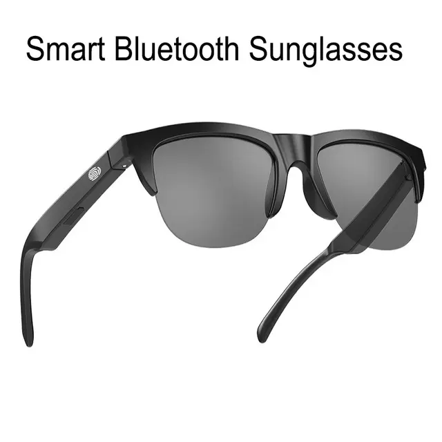 Kacamata Pintar TWS Wireless Bluetooth 5.3 Anti-Blue Eyeglasses Sport HD Audio Hands-Free Music - Earphone, Headset 7