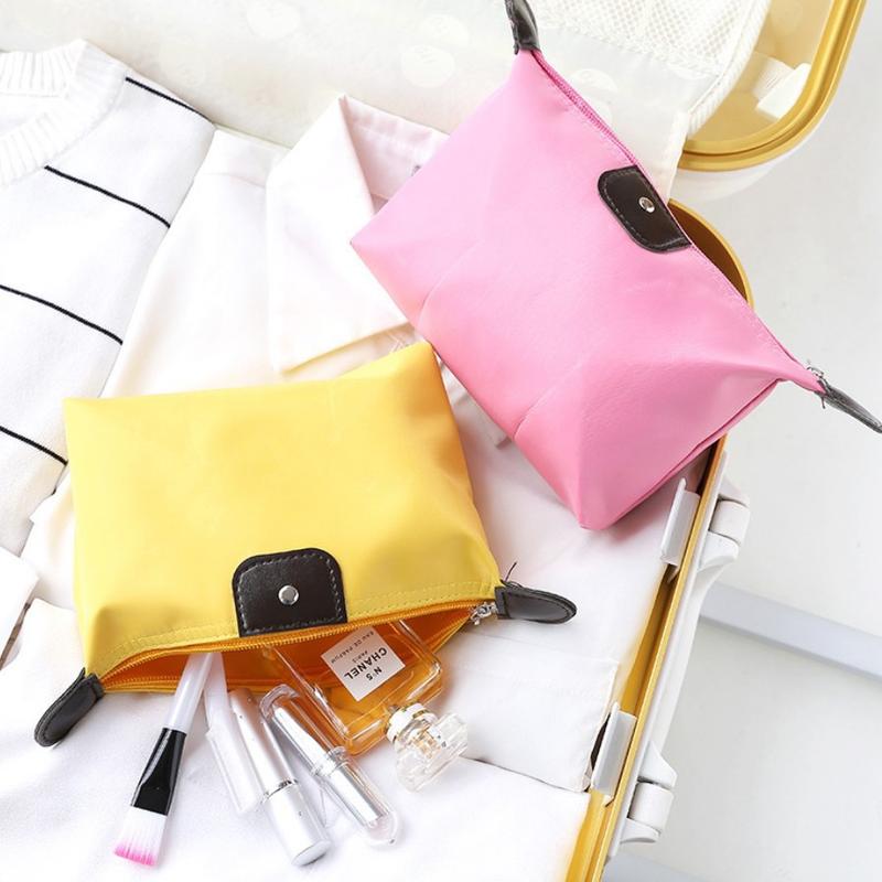 Túi đựng đồ mini chống nước gấp gọn tiện lợi túi mỹ phẩm cáp sạc nhiều màu lựa…