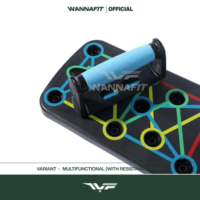 WANNAFIT Multifunctional Push Up Board | Alat Olahraga Rumah 4