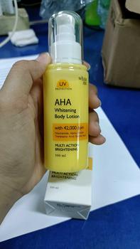 Product Review of [100ml] WHITE INC AHA Body Lotion to Whitening & Moisturising | Hand Body Lotion Pencerah Mencerahkan Melembabkan Sebagai Body Booster |  Arbutin, Glycolic, Niacinamide from r**a 1