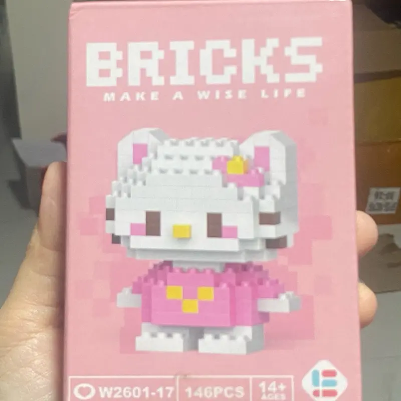 Paket Usaha bricks Isi 20+1 pcs karakter beda beda 6