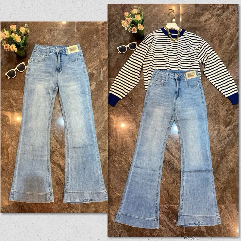 Jeans cutbray 59 premium cewek cantik 0