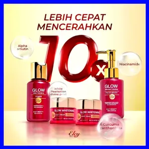 Elcy Glow Whitening BPOM Skincare Perawatan Kulit Lebih Cerah Glowing Bercahaya
