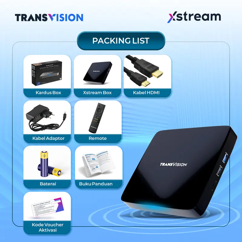 Transvision Xstream 2nd Gen BONUS ALL CHANNEL DIAMOND 3 BULAN 5