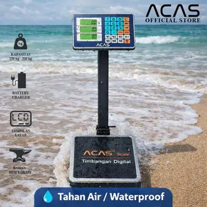 Timbangan Duduk Digital TCS-K 150kg 200kg 300kg Waterproof Anti Air 100 Kg- 300 Kg