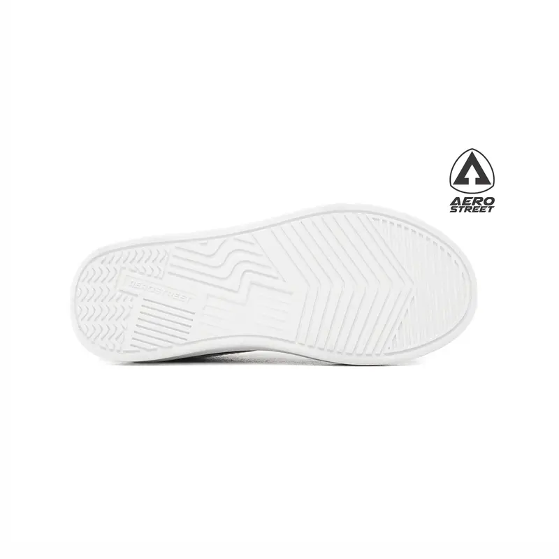 Aerostreet 31-36 Airstrike Putih Hitam Hitam - Sepatu Sneaker Casual Sekolah 5