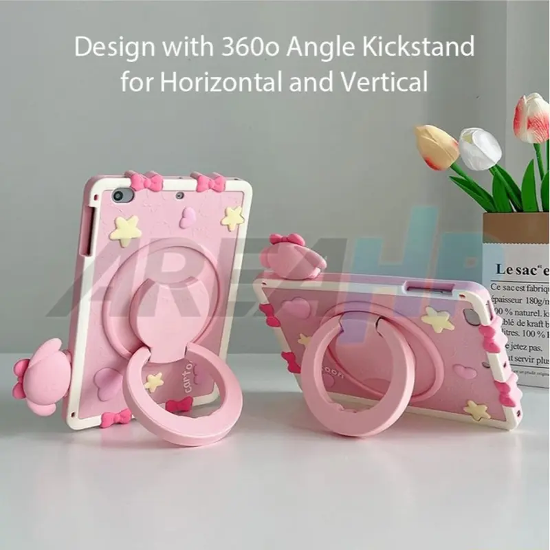 My Melody Ring Cartoon Case Casing Cover Anak Kids Xiaomi Redmi Pad SE 11 Inch 2023 2