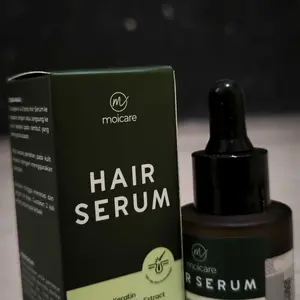Moicare Hair Serum - Anti Hair Fall Treatment With Biotin Keratin Ginseng Chammomile Extract Mengatasi Rambut Kering & Rontok Mengkilaukan Menyuburkan Menghaluskan Rambut Perawatan Haircare