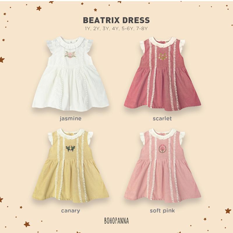 BOHOPANNA - BEATRIX DRESS - Dress Anak Perempuan 0